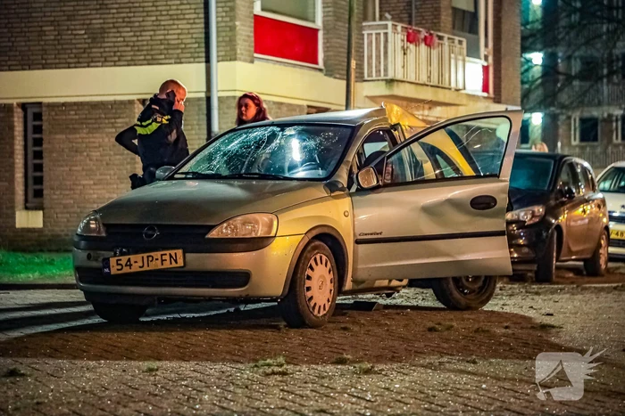 Lachgastank aangetroffen bij ernstig ongeval