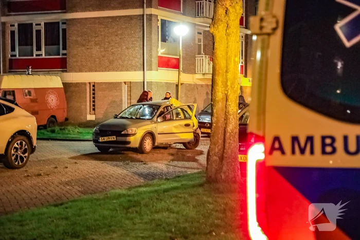 Lachgastank aangetroffen bij ernstig ongeval