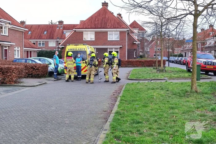 Incident in woning met gevaarlijke stoffen