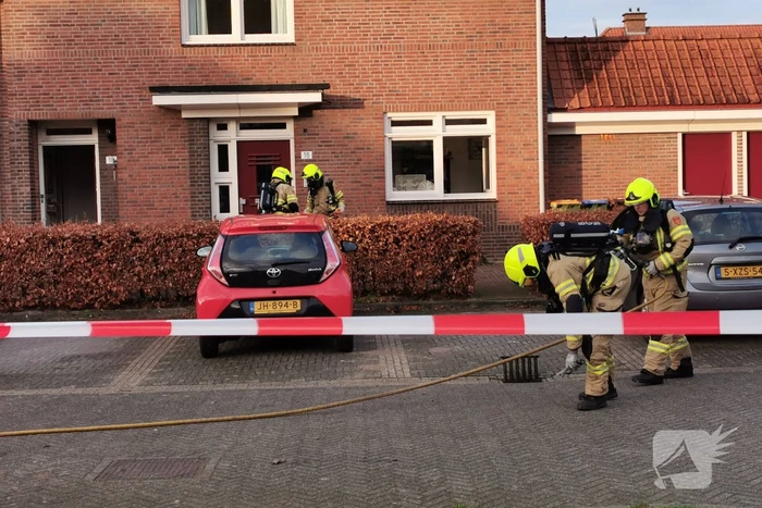 Incident in woning met gevaarlijke stoffen