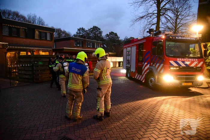 Politie-inzet bij melding woningbrand