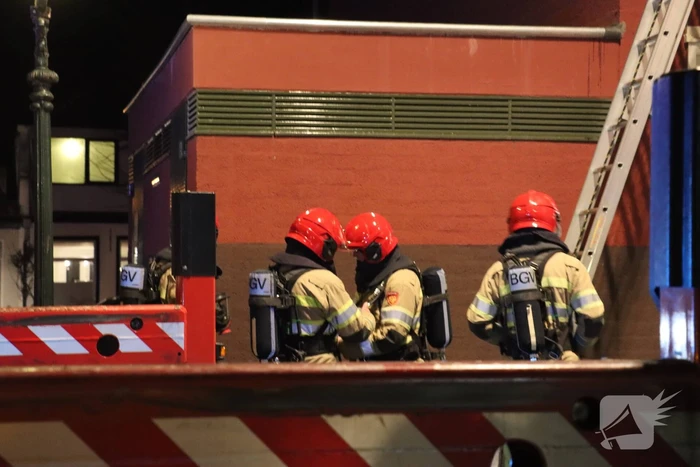 Groot alarm voor brand in wijkcentrum