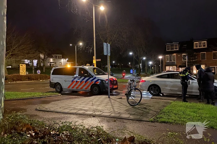 Fietser gewond door ongeval met personenauto