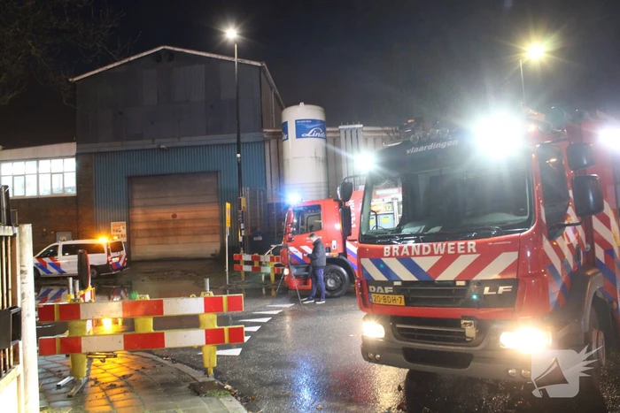 Straten onder water door springtij