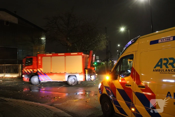 Straten onder water door springtij