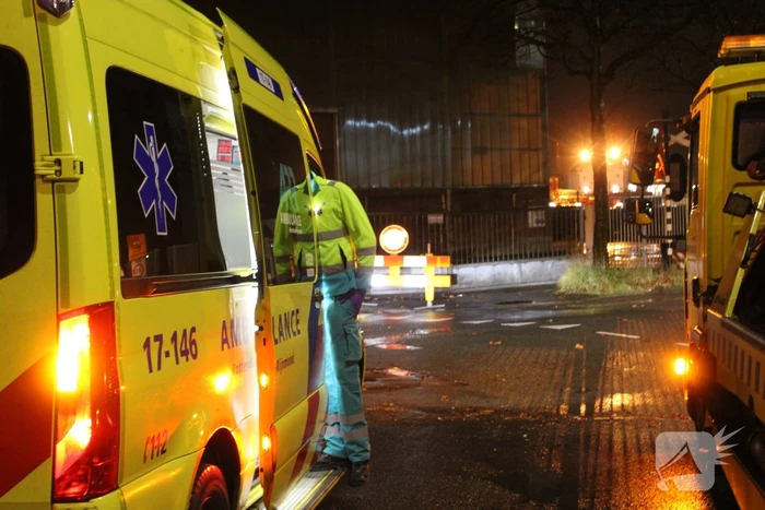 Straten onder water door springtij