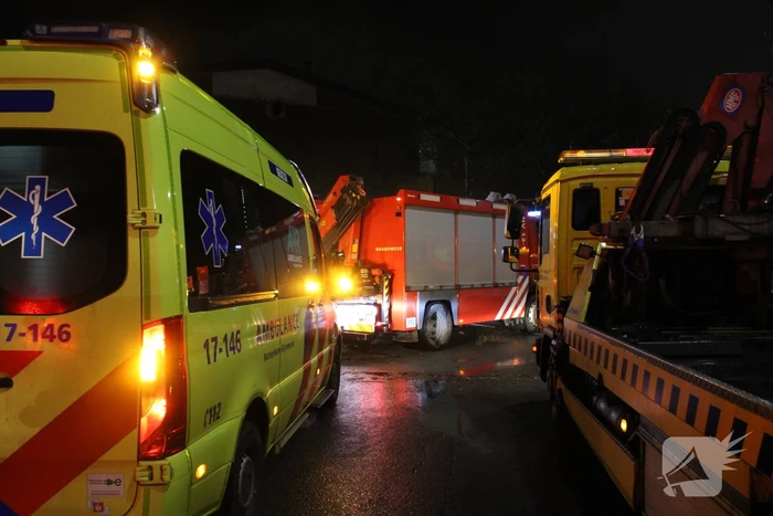 Straten onder water door springtij