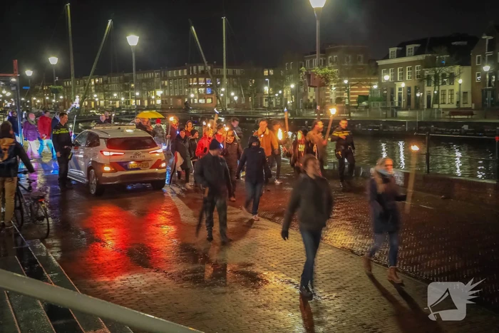 Veel mensen bij demonstratie