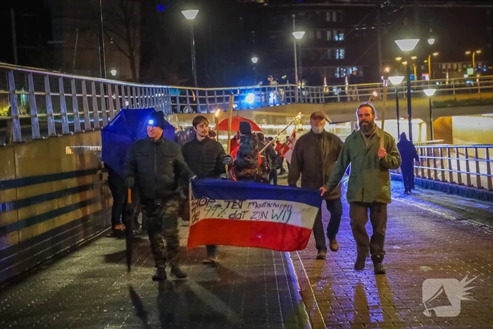 Veel mensen bij demonstratie