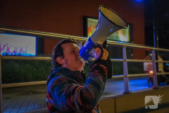 Veel mensen bij demonstratie