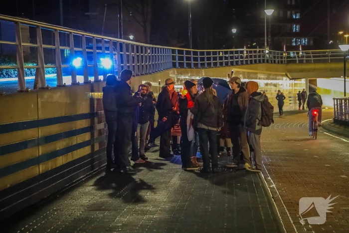 Veel mensen bij demonstratie