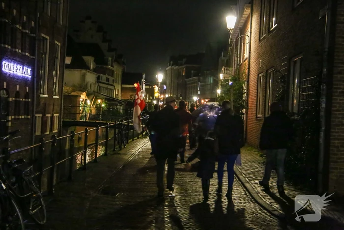 Veel mensen bij demonstratie