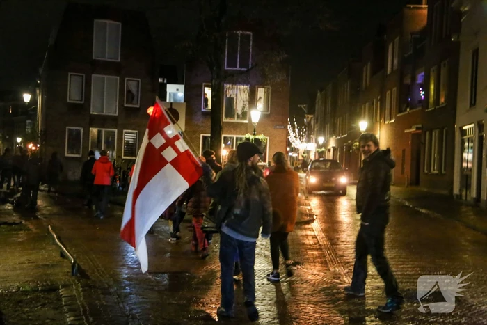 Veel mensen bij demonstratie