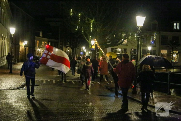 Veel mensen bij demonstratie