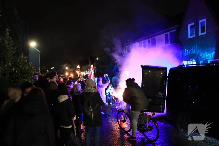 Veel mensen bij demonstratie