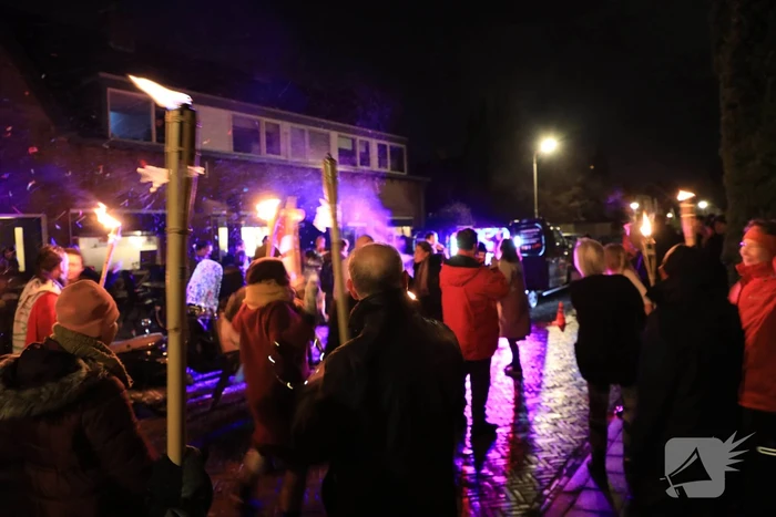 Veel mensen bij demonstratie