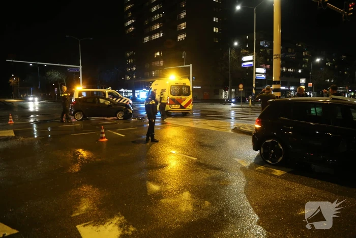 Twee voertuigen betrokken bij ongeval