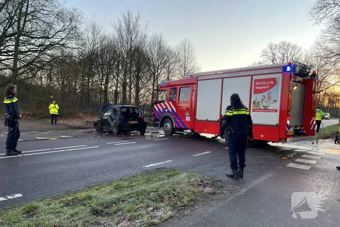 Flinke schade bij verkeersongeval