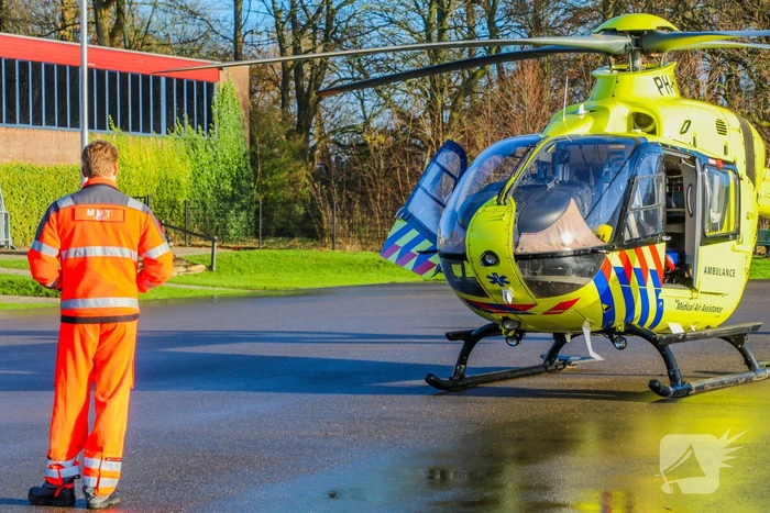 Veel bekijks voor inzet van traumahelikopter