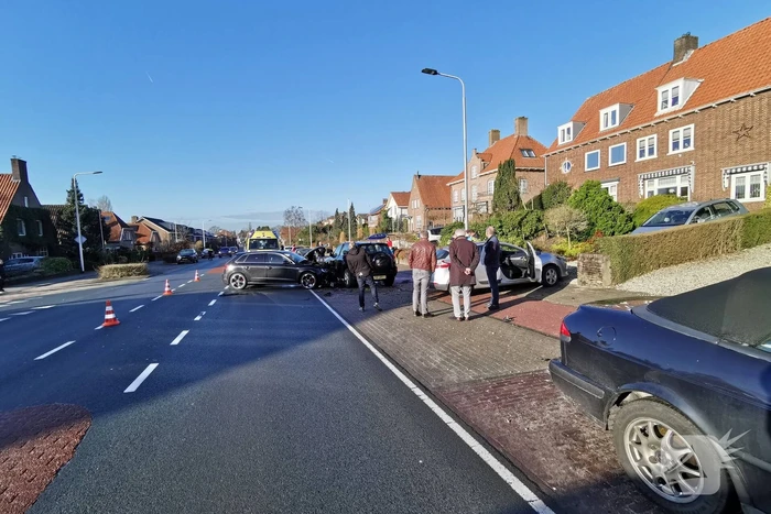 Drie autos betrokken bij ongeval
