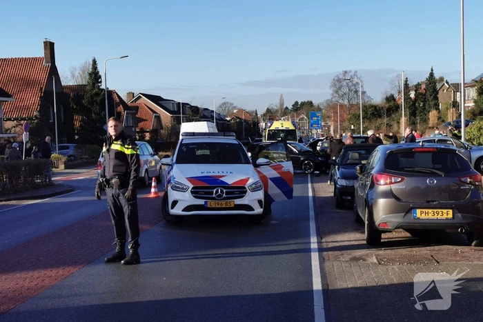Drie autos betrokken bij ongeval