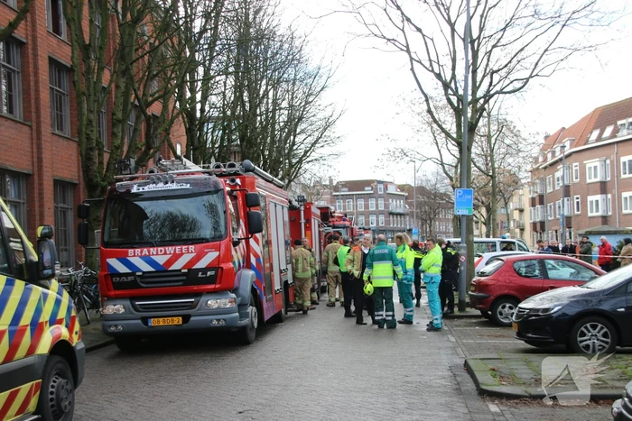 Appartementencomplex vol rook door hevige brand