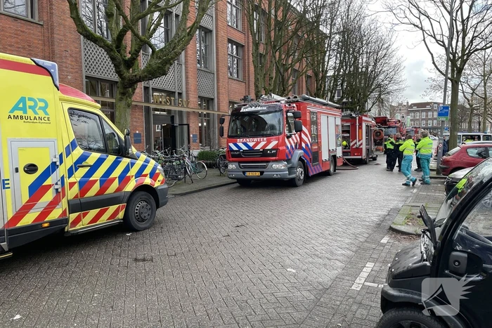 Appartementencomplex vol rook door hevige brand