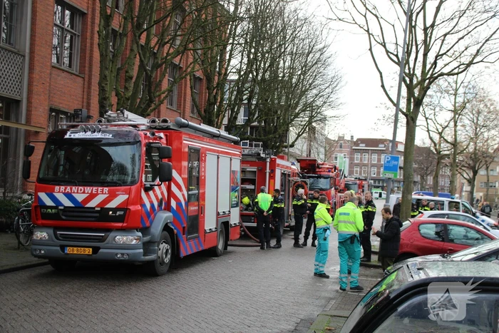 Appartementencomplex vol rook door hevige brand
