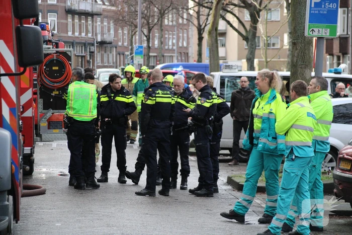 Appartementencomplex vol rook door hevige brand