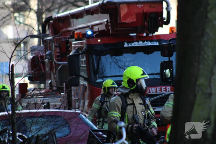 Appartementencomplex vol rook door hevige brand