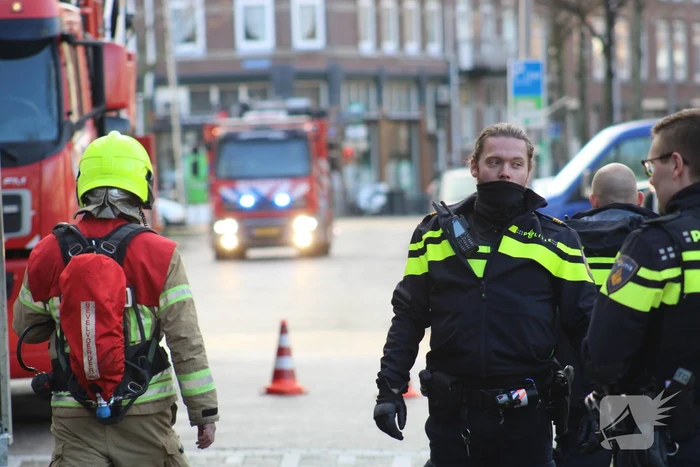 Appartementencomplex vol rook door hevige brand