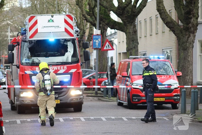 Appartementencomplex vol rook door hevige brand