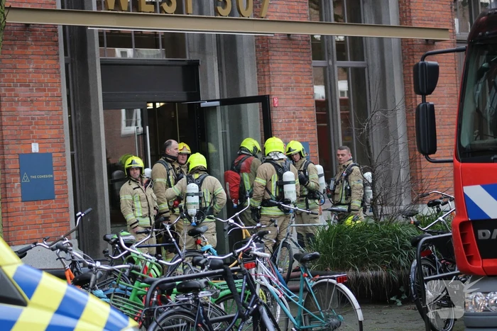 Appartementencomplex vol rook door hevige brand