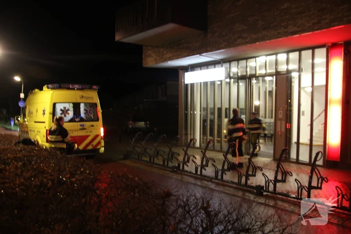 Bewoner gecontroleerd na brandmelding
