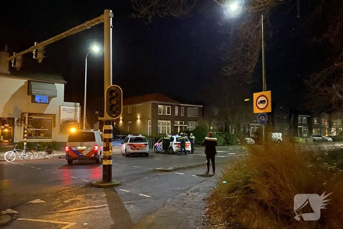 Veel politie op de been een aanhouding