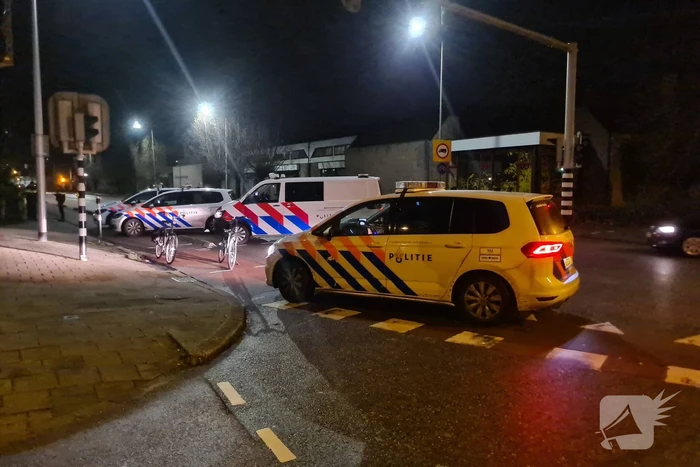 Veel politie op de been een aanhouding
