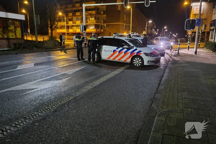 Veel politie op de been een aanhouding