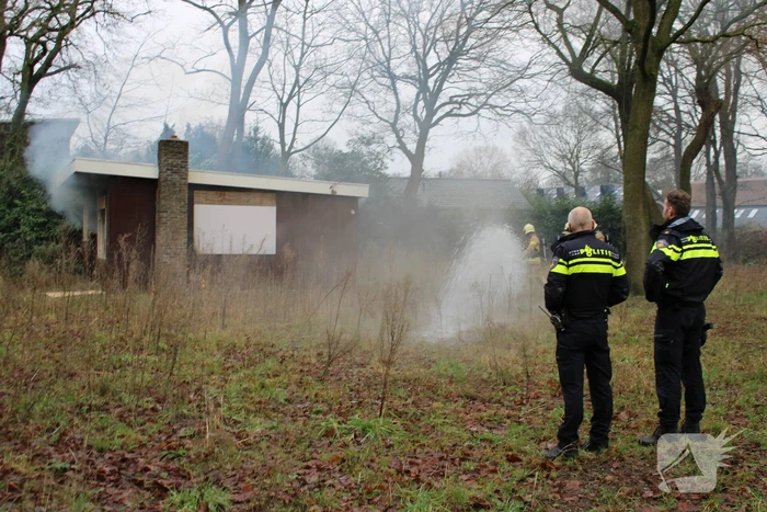 Brand ontstaan in leegstaand pand