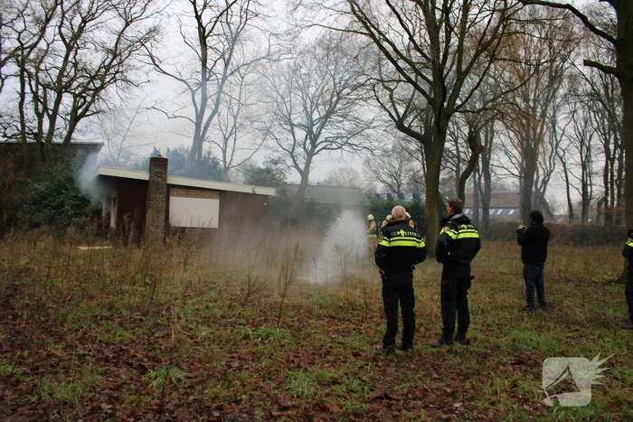 Brand ontstaan in leegstaand pand