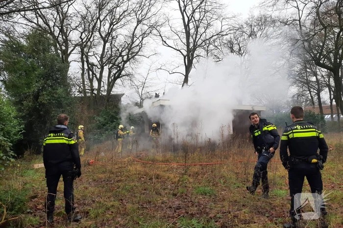 Brand ontstaan in leegstaand pand