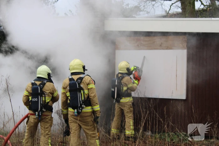 Brand ontstaan in leegstaand pand