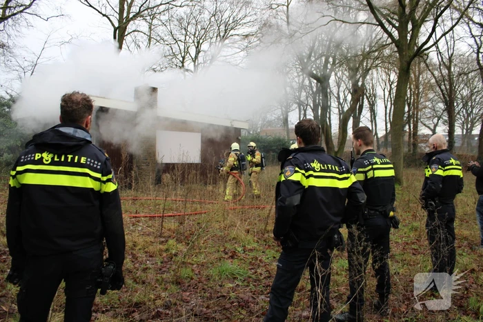Brand ontstaan in leegstaand pand