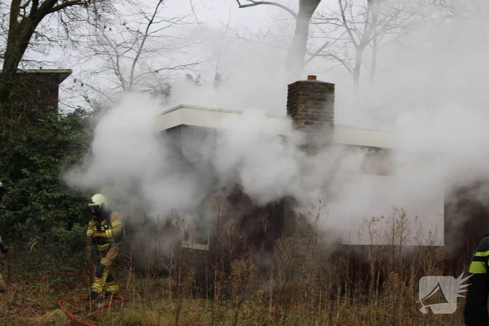 Brand ontstaan in leegstaand pand