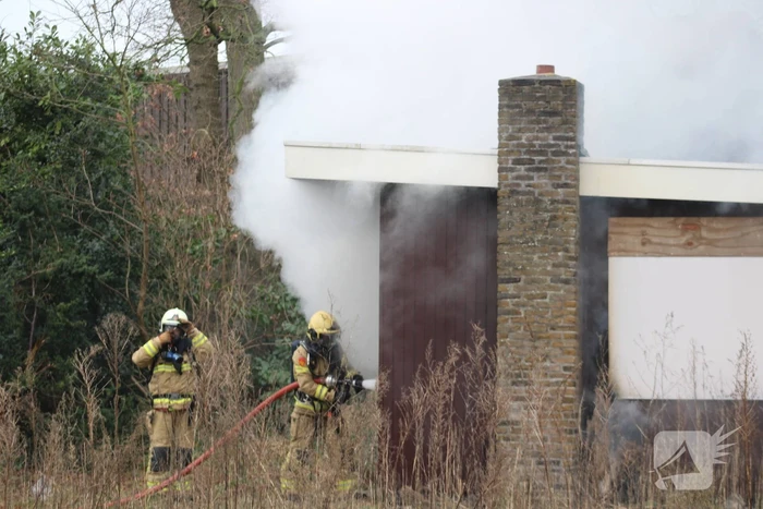Brand ontstaan in leegstaand pand