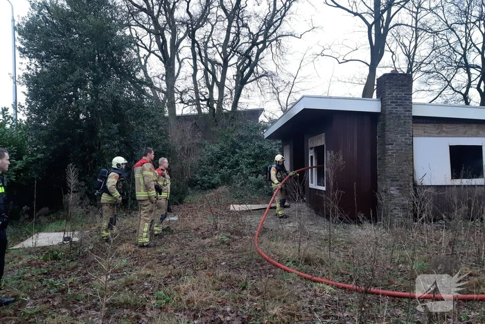 Brand ontstaan in leegstaand pand