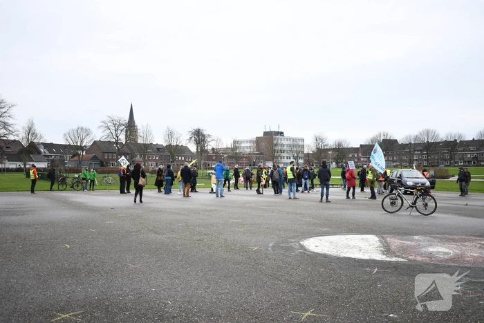 Demonstratie voor behoud van het Sterrebos