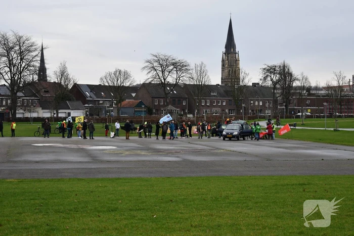 Demonstratie voor behoud van het Sterrebos