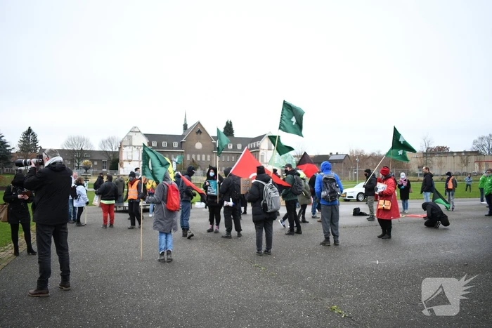 Demonstratie voor behoud van het Sterrebos
