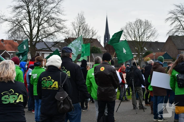 Demonstratie voor behoud van het Sterrebos