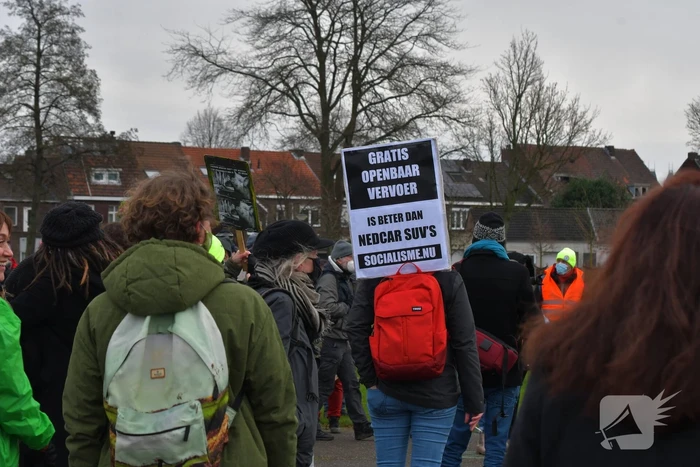 Demonstratie voor behoud van het Sterrebos